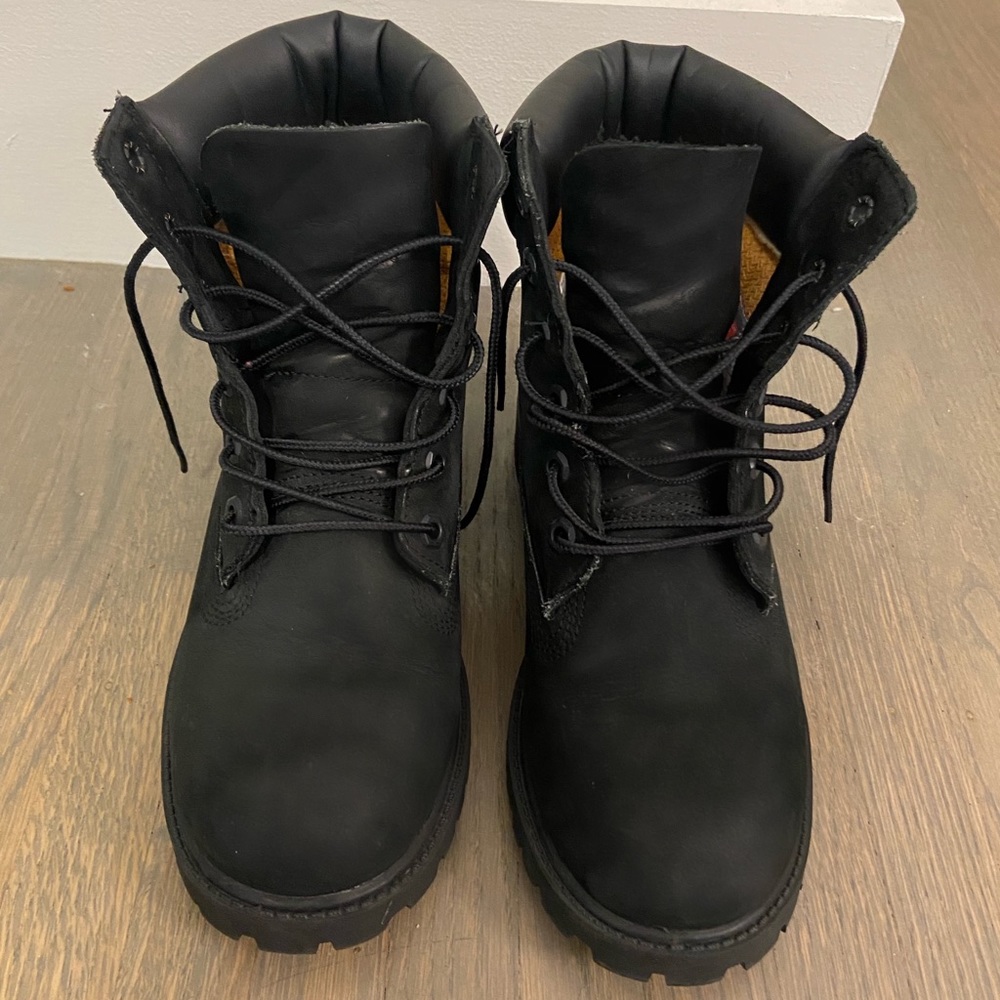 Timberland boots.